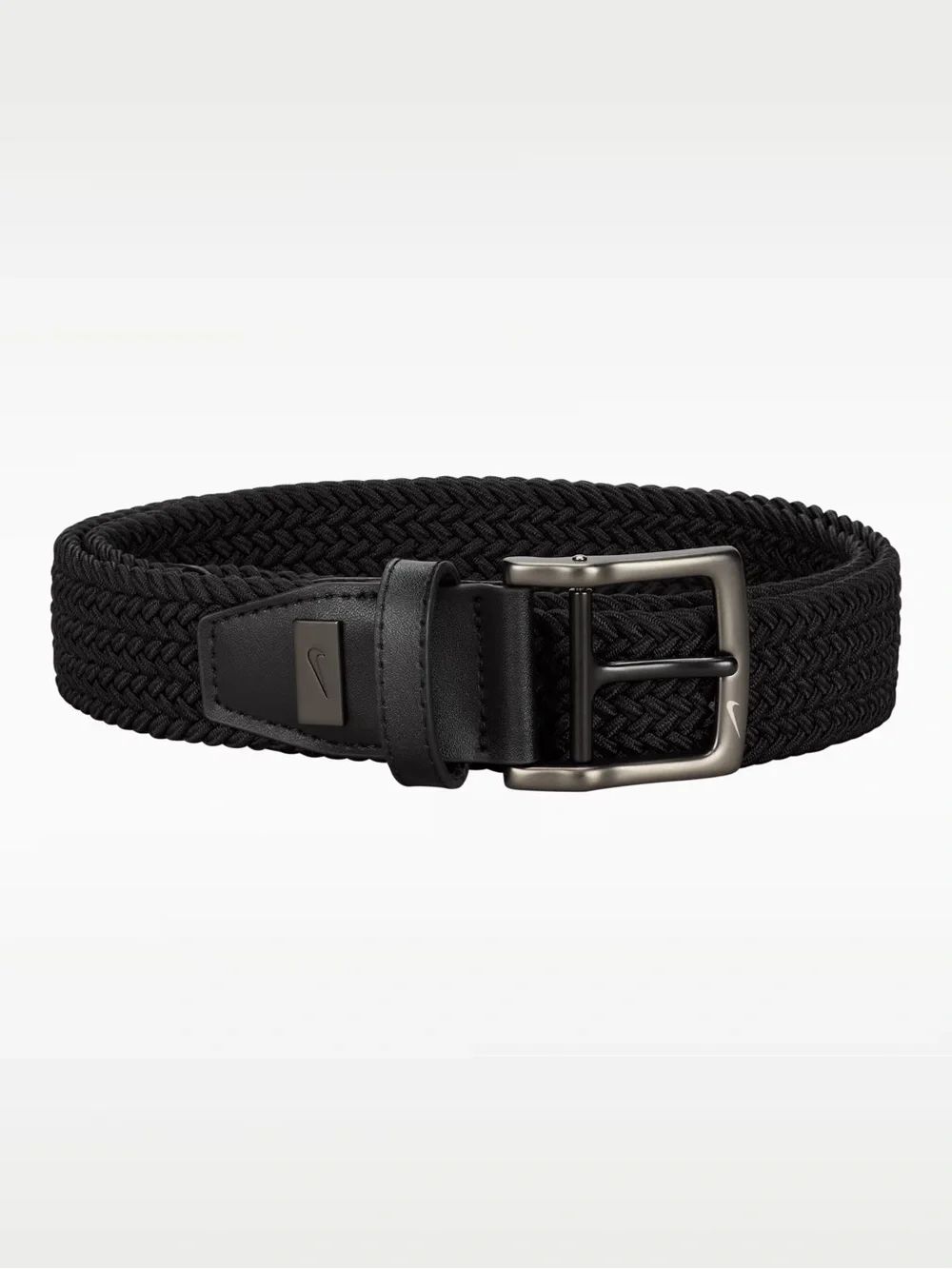 NWT Black Nike Men’s Stretch Woven Golf Belt – Size M (36–38)
